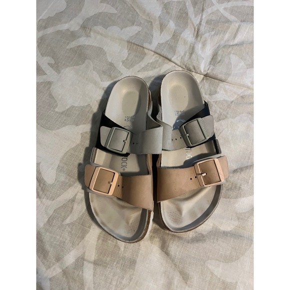 Birkenstock Shoes - Birkenstock Arizona split sandal mineral/rose size 38 / 7-7.5